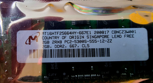 Micron 4gb ddr2 - 4gb, sdram